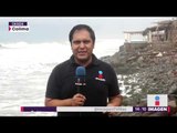 Dos personas murieron en Colima por el oleaje del huracán 