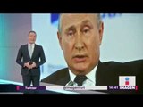 Vladimir Putin culpa a globalización de matanza en Crimea | Noticias con Yuriria