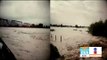 Ríos se desbordan en Nayarit tras paso de huracán Willa | Noticias con Zea