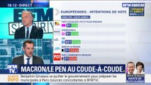 Européennes: Emmanuel Macron et Marine Le Pen au coude-à-coude (2/2)