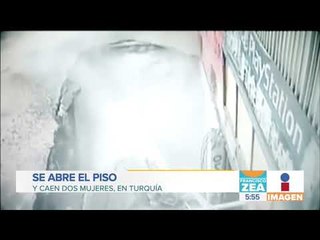 Impactante socavón en Turquía ¡se traga a dos mujeres! | Noticias con Francisco Zea