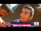 Los niños que van en la caravana migrante huyeron de la Mara Salvatrucha | Noticias con Yuriria