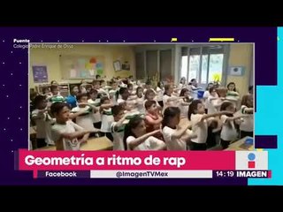 Niños aprenden geometría a ritmo de rap | Noticias con Yuriria
