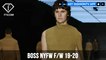 Boss NYFW F/W 19-20  Art Hearts Fashion | FashionTV | FTV