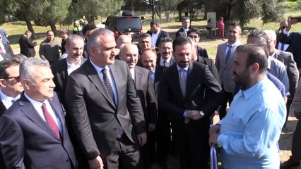 Bakan Ersoy: 'Tralleis, 12 aylık kazı alan projesine dahil edilecek' - AYDIN