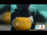 Buzos tallan calabaza de Halloween bajo el agua, rodeados de tiburones | Noticias con Zea