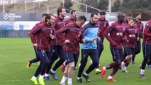 Trabzonspor'da Antalyaspor maçı hazırlıkları sürüyor - TRABZON