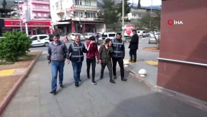 Kahramanmaraş’ta tepsi hırsızları tutuklandı