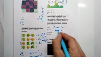 5. Sınıf ZEKA OYUNLARI 2.Dönem 1.Yazılı Soruları ve Çözümü 2018