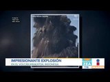 Impresionante explosión en volcán Krakatoa, Indonesia | Noticias con Zea