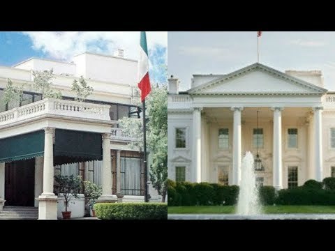 Los Pinos mide 14 veces lo que mide la Casa Blanca de Estados Unidos | Toma de posesión