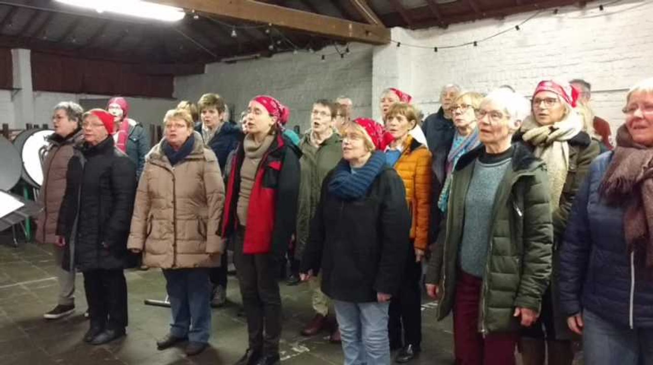 Mons - La chorale de la Maison Saint-Paul répète pour son grand concert engagé à l'occasion du 40e anniversaire de la maison d'accueil