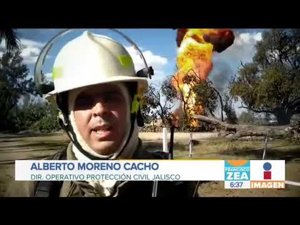 Toma clandestina de huachicoleros en Jalisco provocó gran incendio | Noticias con Zea