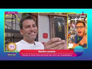 Nacho Lozano presenta su libro "Marihuana a la Mexicana" en la FIL de Guadalajara