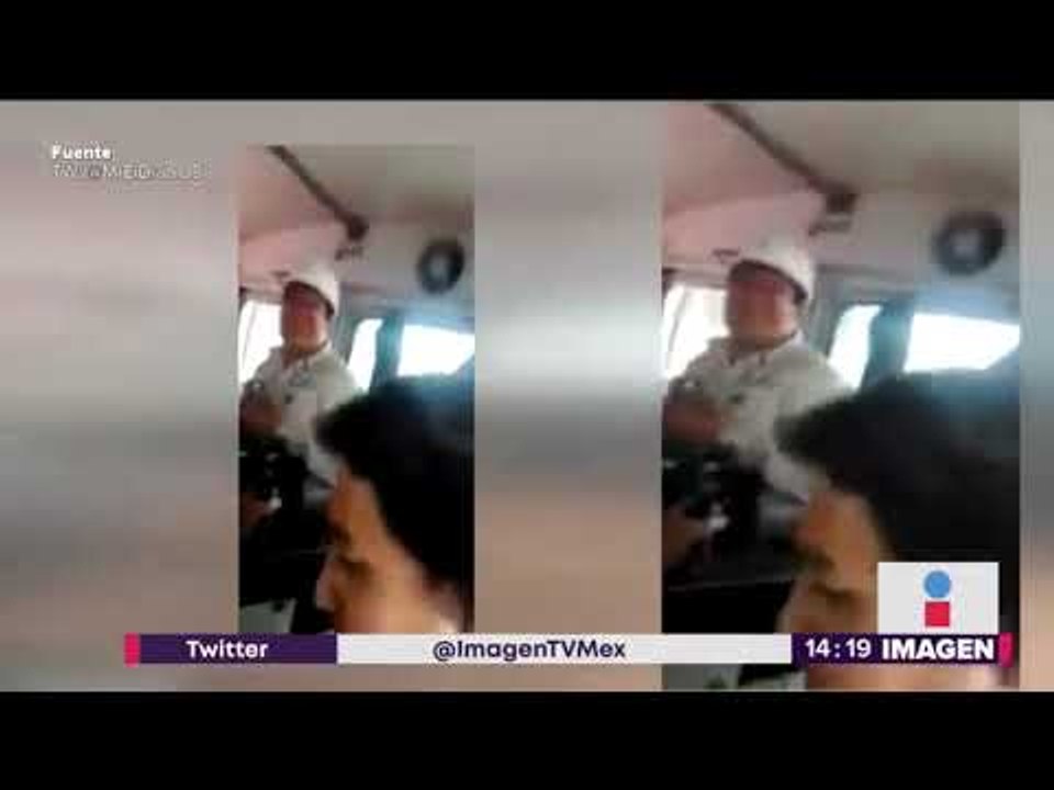 Taxista se frena en vías del tren y casi lo atropella el tren | Noticias con Yuriria