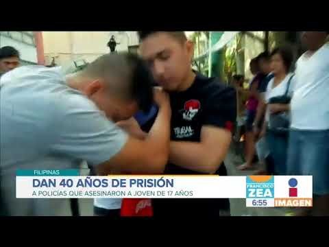 40 años de cárcel a policías que asesinaron a joven de 17 años de edad | Noticias con Zea