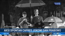 Aksi-aksi Spontan Jokowi dan Prabowo