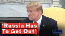 Trump: 'Russia Has To Get Out' Of Venezuela