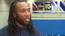 Larry Fitzgerald offers his thoughts on Josh Rosen's rookie season - ABC15 Sports