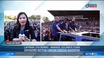 Kampanye Terbuka Partai NasDem di Manado