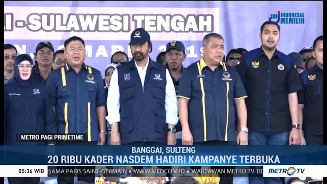 NasDem Ajak Masyarakat Sambut Pemilu dengan Semangat Perkawanan