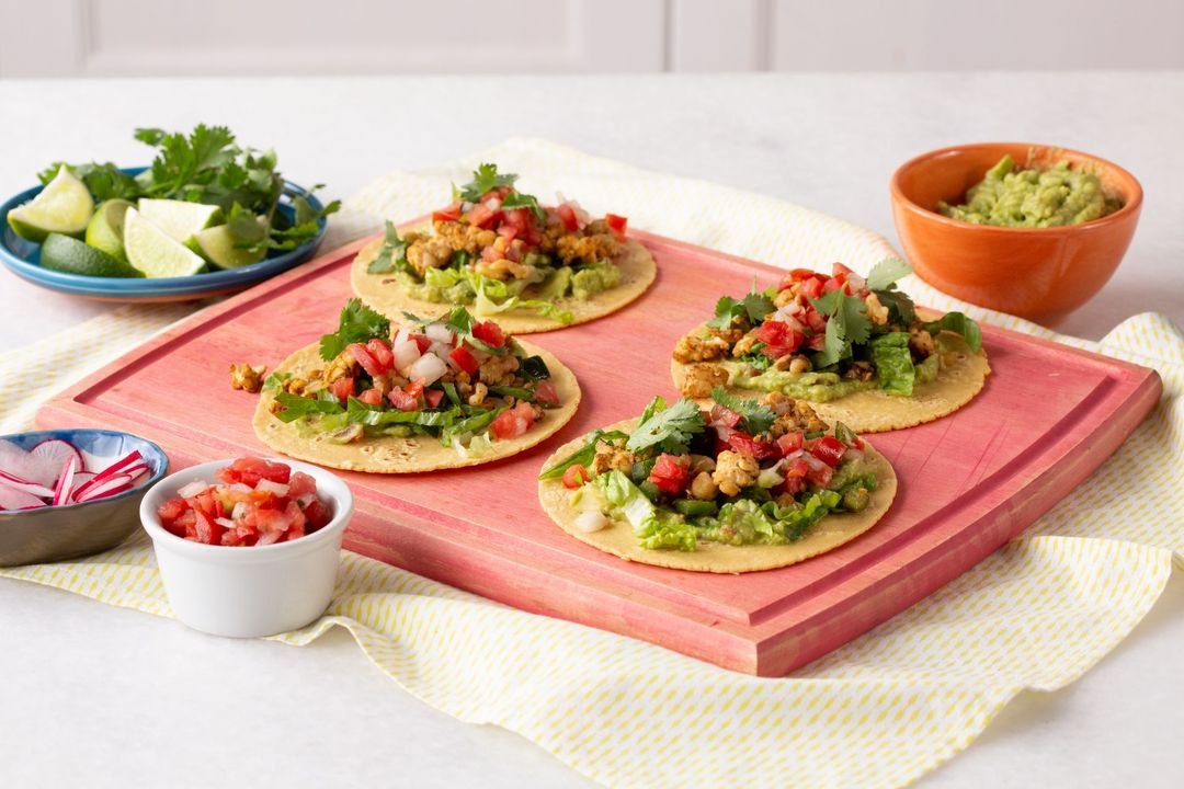 Tempeh-Walnut Tacos