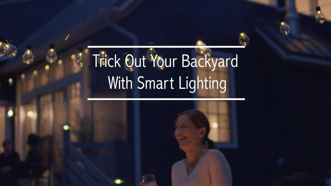 Trick Out Your Backyard With Smart Lighting