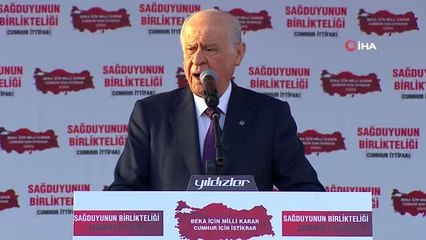 MHP Lideri Bahçeli: "Millet İttifakı Türkiye'nin Karşı Cephesidir, Güvenlik Sorunudur"