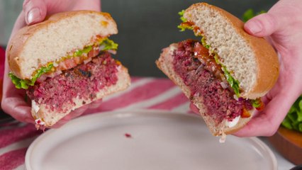 How to Make Bloody Beet Burgers
