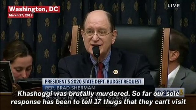 Mike Pompeo Grilled By House Foreign Affairs Committee On Response To Khashoggi's Murger