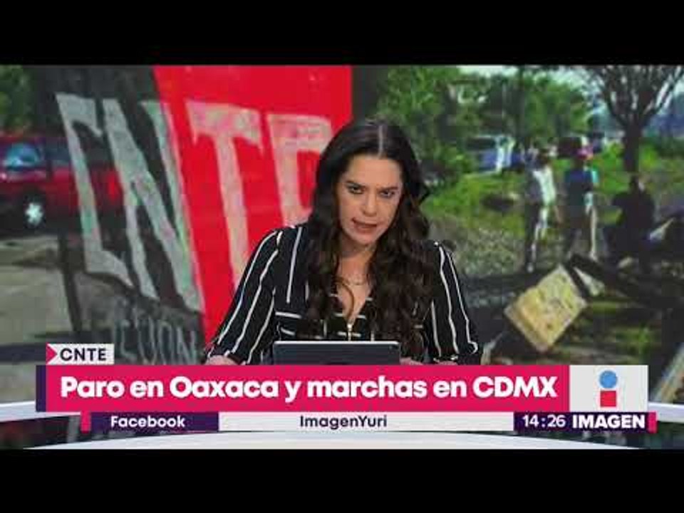 Maestros de la CNTE acusan al AMLO de "maquillar" la Reforma Educativa | Noticias con Yuriria Sierra