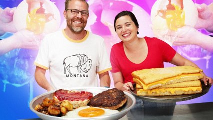 Homemade vs the Internet S5E2 - Giant Food Throwdown