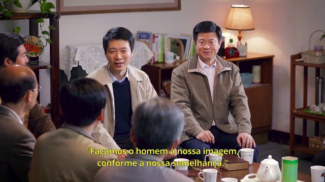 Filme evangélico Arrebatamento em perigo Trecho 2 – Dissecando o absurdo da frase: Uma pessoa que vive a imagem de Deus pode se tornar Deus