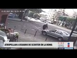 Atropellan a usuario de scooters en la CDMX | Noticias con Ciro Gómez Leyva