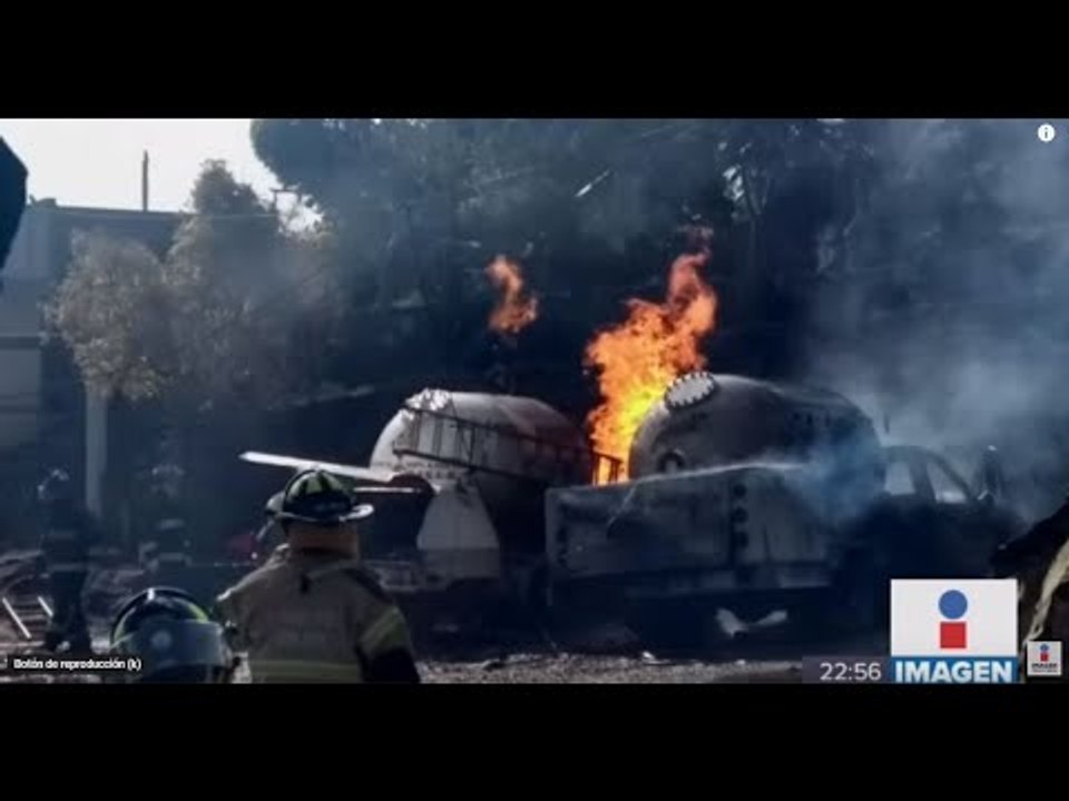 Pipas se incendian en Milpa Alta. Investigan si terreno tenía permisos | Noticias con Ciro Gómez