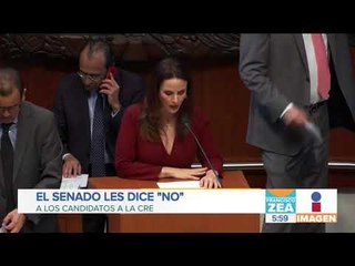 El Senado les dice "NO" a los candidatos a la Comisión Reguladora de Energía | Francisco Zea