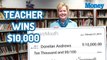 The Teacher Who Won A $10,000 Prize For Reading a Contract Is Splurging on Her Bucket List Trip in Retirement