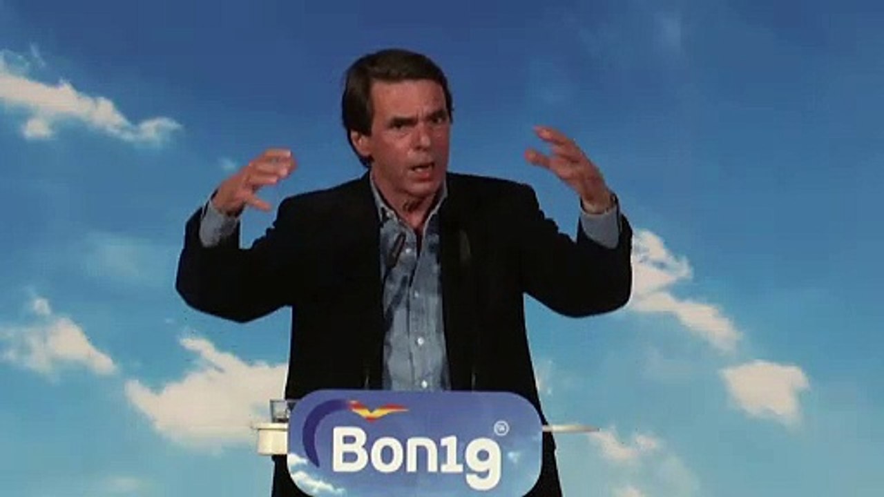 Aznar: “A mí nadie me dice a la cara ‘derechita cobarde’ porque no me aguanta la mirada”