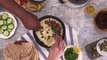 How to Make Creamy Hummus with Spiced Ground Beef