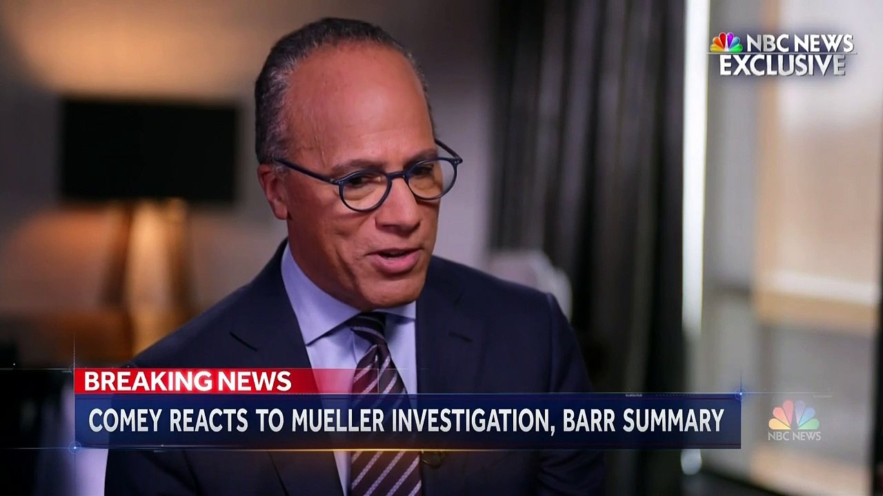 Comey: Trump would change his tune if Mueller was investigating Obama