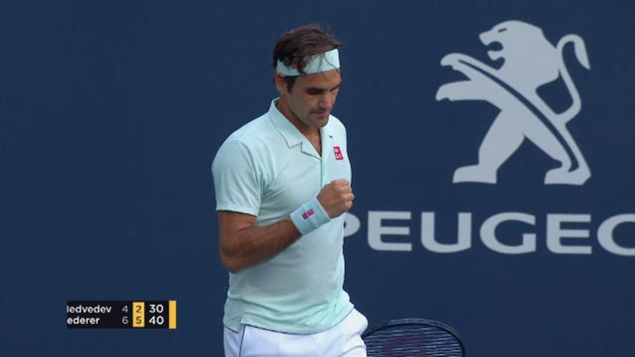 Miami - Federer a déroulé