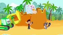 Paw Patrol épisodes complets - Monster truck machine de course avec la magie des amis Groovy Le Martien & Hulk