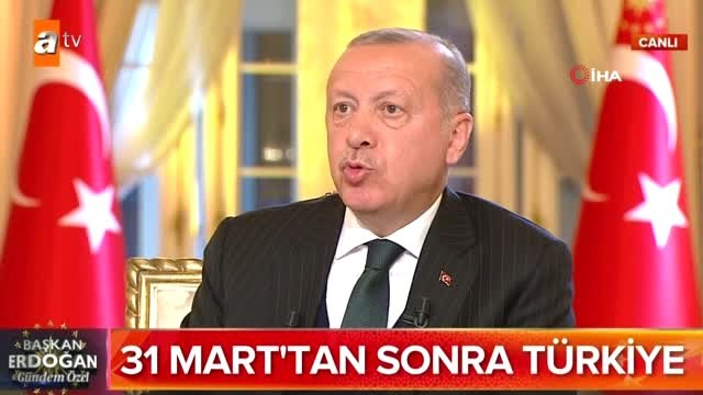 Cumhurbaşkanı Erdoğan: Chp, Sözde İyi Parti ve Saadet Partisi Hdp'nin Peşine Takılmış Durumdalar