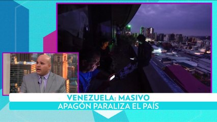 Venezuela: masivo apagón paraliza el país