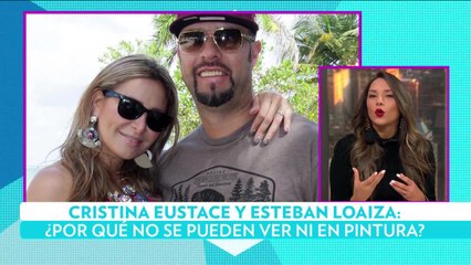 Cristina Eustace y Estaban Loaiza nos se pueden ver ni en pintura