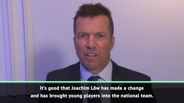 FOOTBALL: International: Germany's youngsters will bring international success - Matthaus