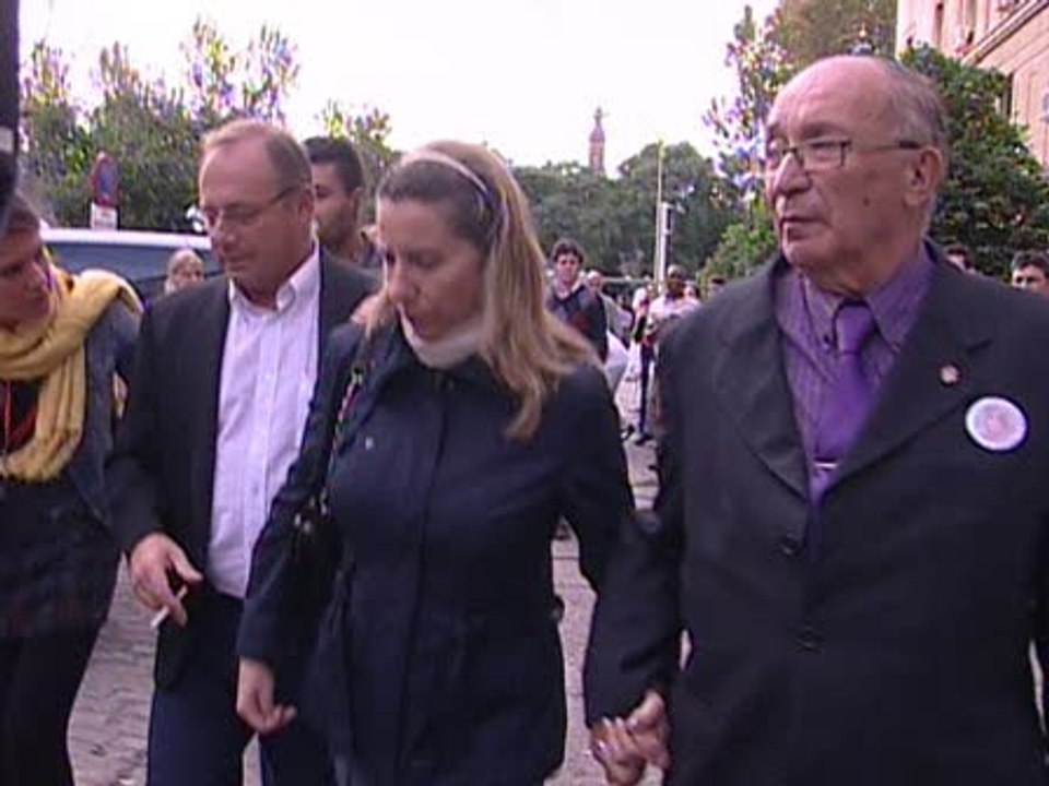 Familia de Marta: "María tuvo que ver la silla"