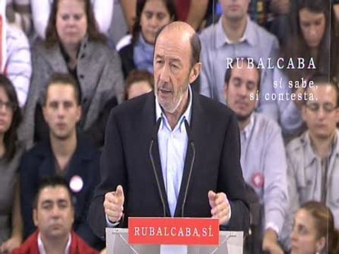 Rubalcaba: No vamos a bajar la guardia