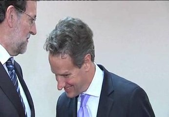 Rajoy se reúne con el secretario del Tesoro de EE.UU.