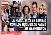 La reina Sofía se deja ver en Washington con su hija Cristina e Iñaki Urdangarin